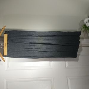 Gray Maxi Skirt